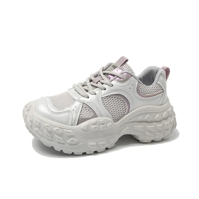 M.M Party Anti Slip Wear Resistant Low Top Chunky Sneakers Men's-0