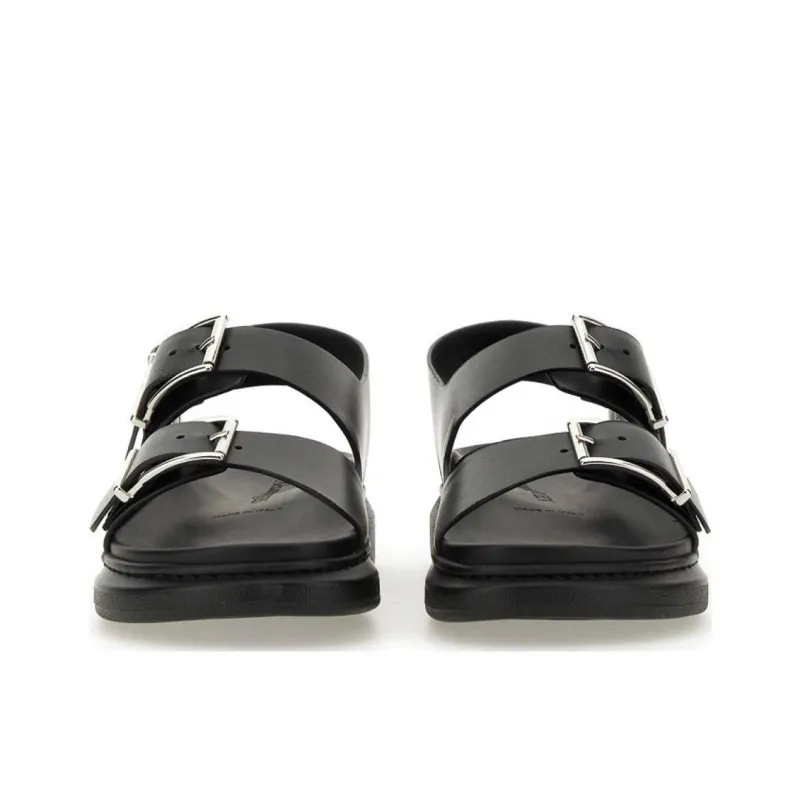Alexander McQueen Double Buckled Sandals-4