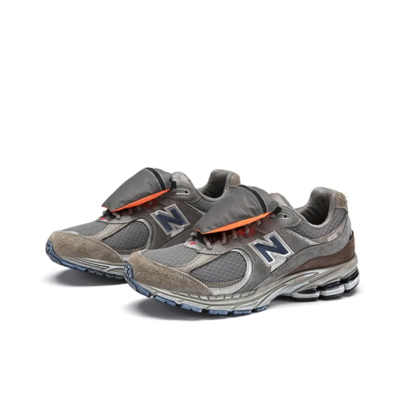 New Balance 2002R Grey Brown Pouch-2