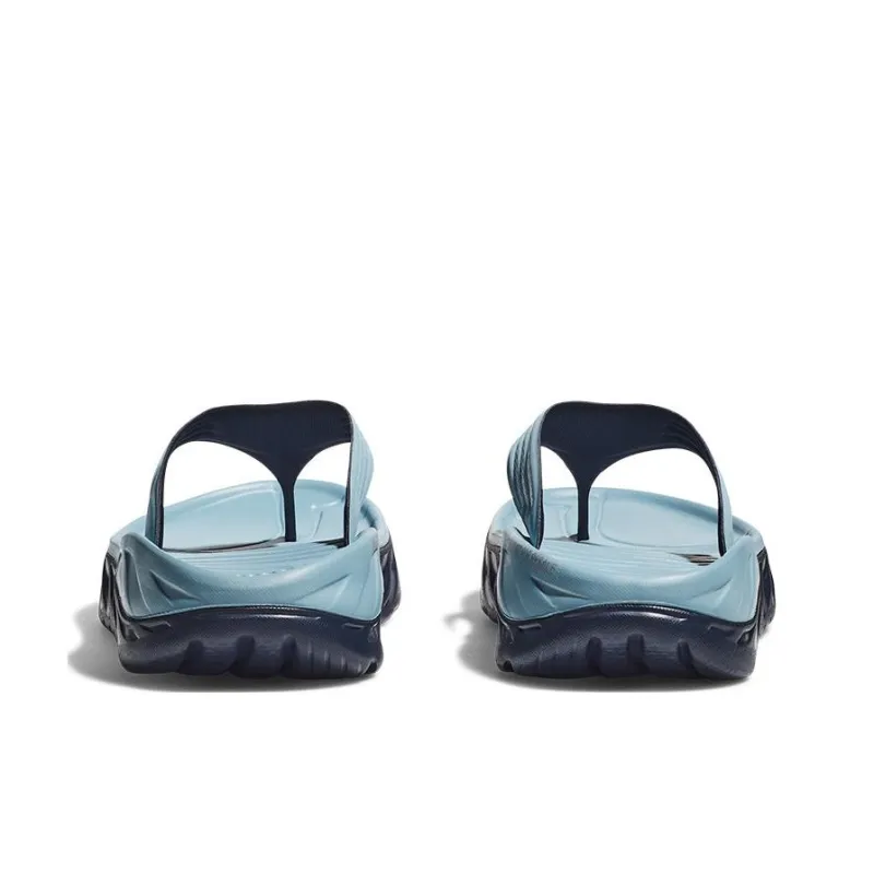 HOKA ONE ONE Ora Recovery Flip Stone Blue Outer Space-3