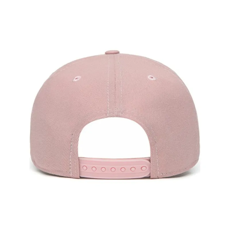 New Era Polyester, Cotton Baseball Caps Unisex Pink-2