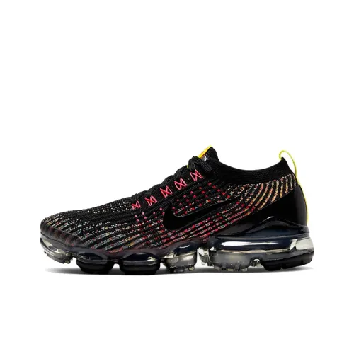 Nike Air VaporMax Flyknit 3 Black Multi-Color Women's