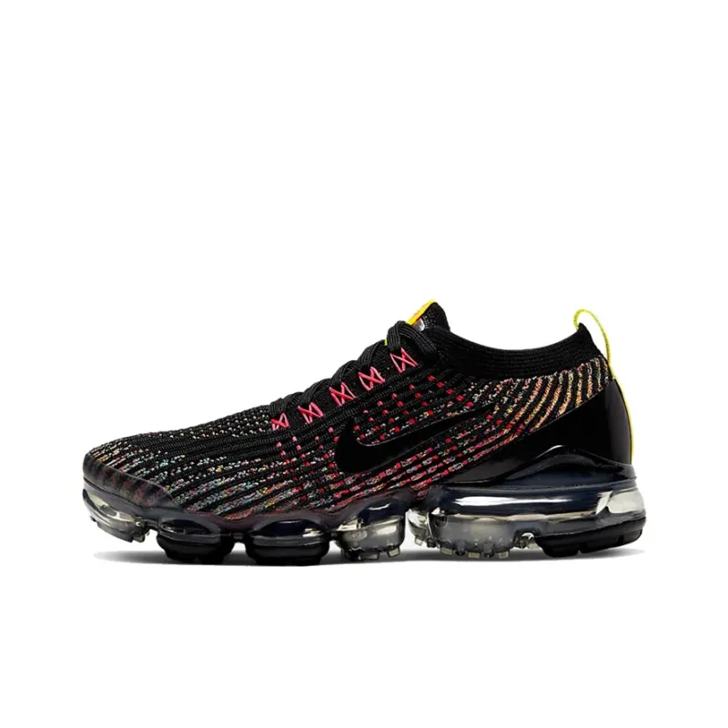 Nike Air VaporMax Flyknit 3 Black Multi Color Women's-0