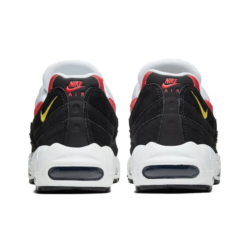 Nike Air Max 95 Black Crimson Yellow-4