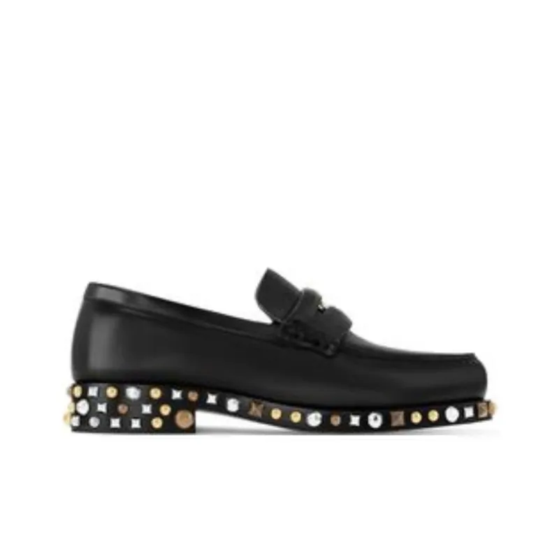 LOUIS VUITTON Casual Shoes Men's Black-1
