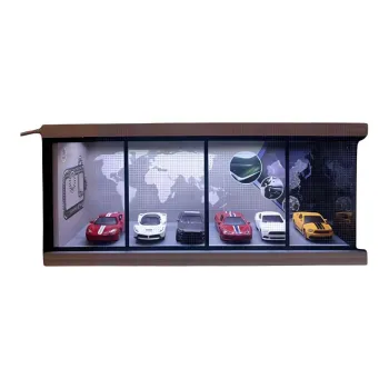 Maisto Alloy Car Dealership Scenario Storage Dust Resistant Storage 1 64 Model Accessories