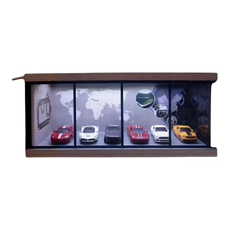 Maisto Alloy Car Dealership Scenario Storage Dust Resistant Storage 1 64 Model Accessories-0
