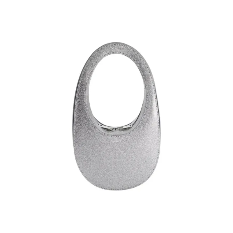COPERNI Leather Handbag Mini Women's Silver-0