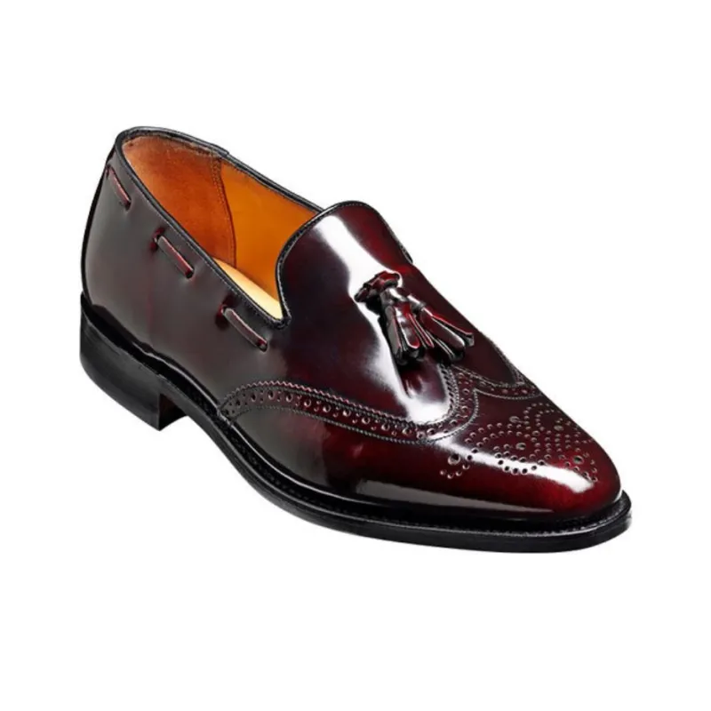 BARKER Clive Loafers Men's Burgundy-2