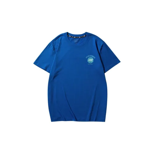 Skechers T-Shirts Unisex Nautical Blue/002U