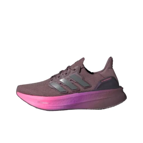 Adidas Ultraboost 5.0 Running Shoes Women's Low-Top Brown/Pink/Purple