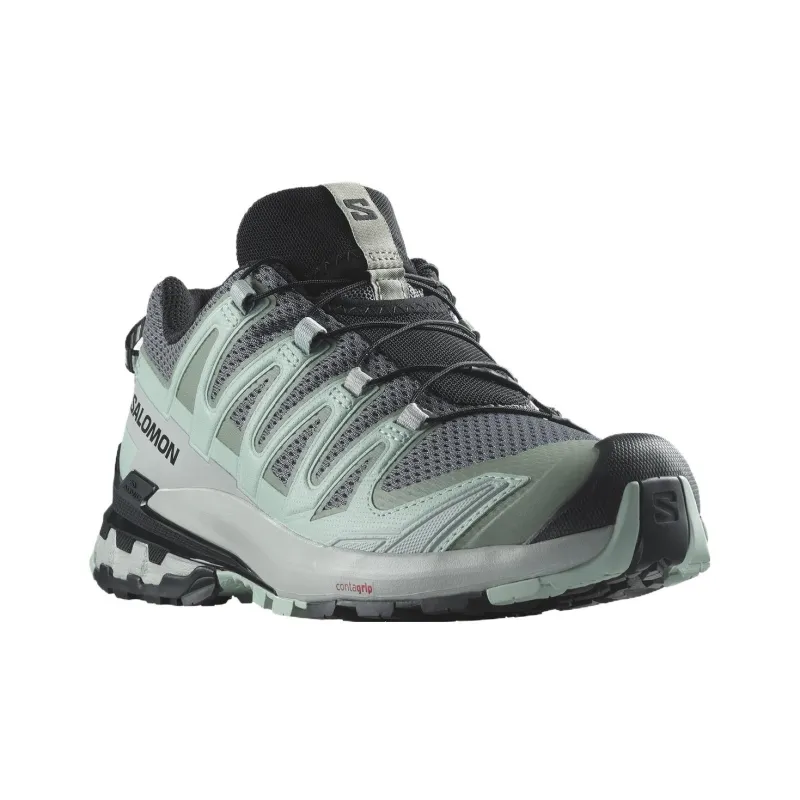 SALOMON XA Pro 3D V9 Cushioning, Wear Resistant Low Top Outdoor Shoes Unisex Green-2