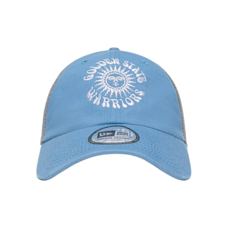 New Era Cotton Baseball Caps Unisex Blue-1