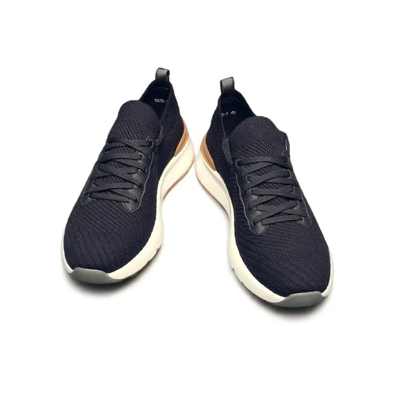 Devanro Moisture Wicking, Height Increasing, Lightweight, Breathable, Slip Resistant Low Top Casual Shoes Men's-2