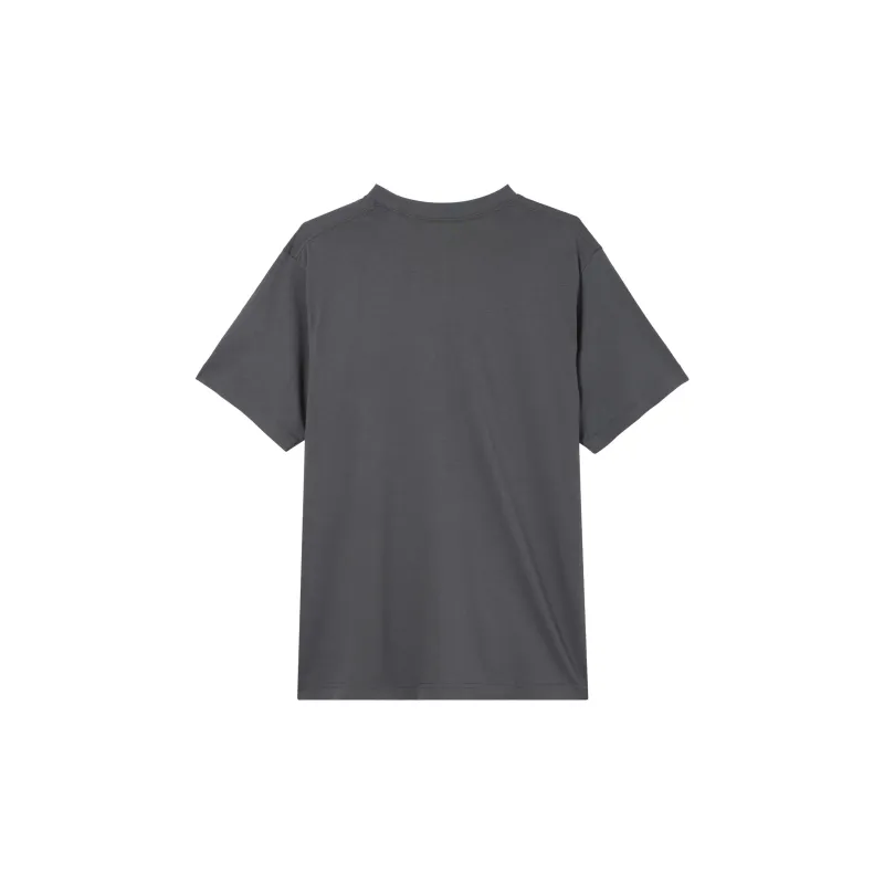 UNIQLO T Shirt Unisex Asphalt Gray-1