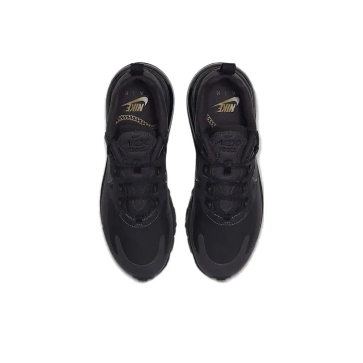 Nike Air Max 270 React 'Triple Black' Women's-3