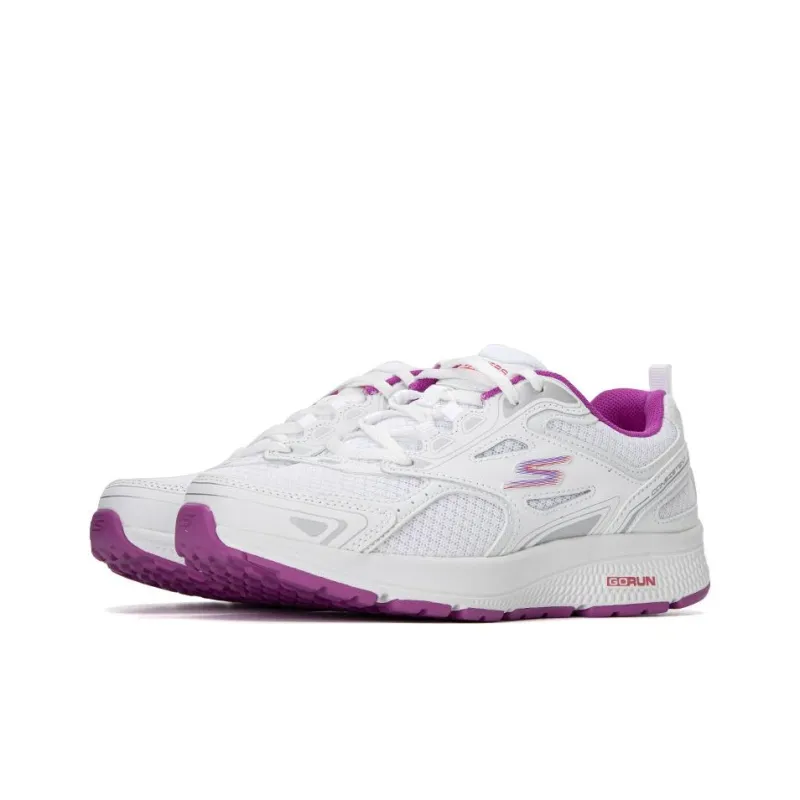 Skechers Go Run Consistent 'White Purple' Women's-2