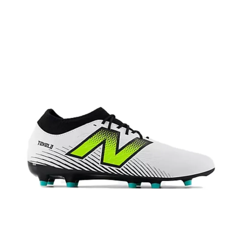New Balance Tekela Magique Fg V4 White Hi Lite Black-1