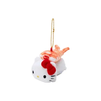 Sanrio Sweet Shrimp Sushi Kitty Dolls Plush Pendant 5cm High