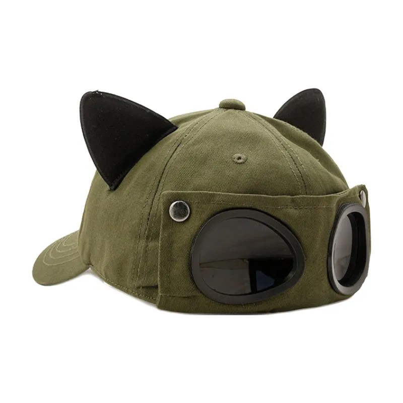 BANDICOOT Polyester Cotton Blend Baseball Caps Unisex-8