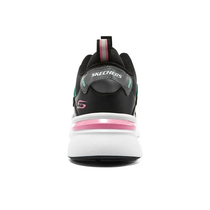 Skechers BOBS BAMINA Bamina Cushioned Wear Resistant Breathable Mid Top Casual Shoes Women's Black-3