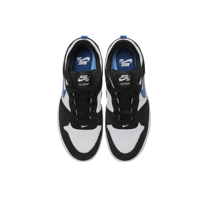 Nike SB Alleyoop Skateboarding Shoes GS Low-top Black/white-2