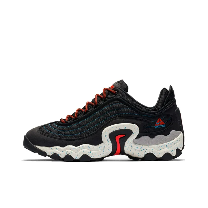 Nike Air Skarn Black Habanero Red-0