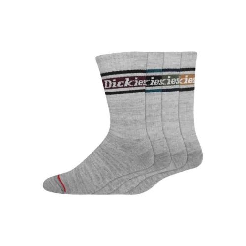 Dickies Mid-Calf Socks Men's 4 Pack Gray