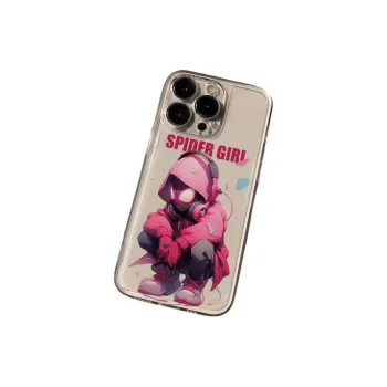Beams TPU Material Cartoon Marvel Spider Man Phone Case Compatibility Iphone15/14/13/12/11Pro/ProMax/Plus