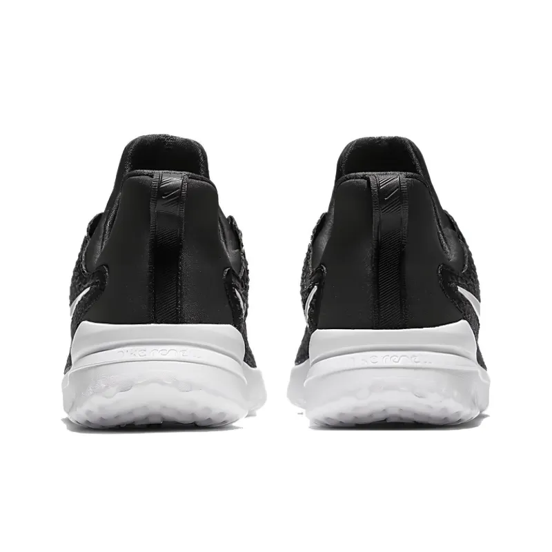 Nike Renew Rival 2E Wide 'Black White' Women's-3