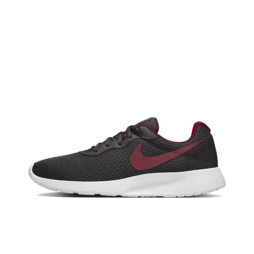 Nike Tanjun Casual Shoes Men Low-Top Black/Red