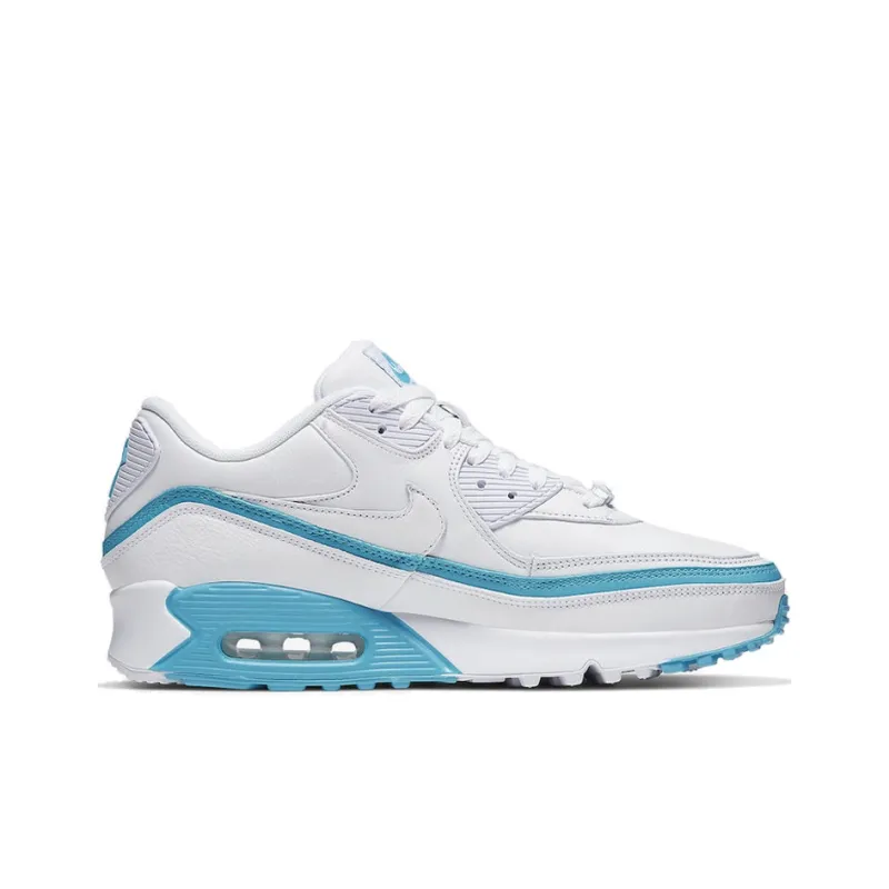 Nike Air Max 90 Undefeated White Blue Fury-1