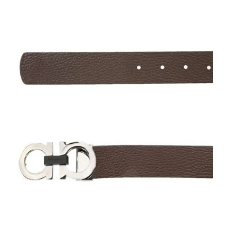 Ferragamo Gancini Buckle Reversible Belt-2