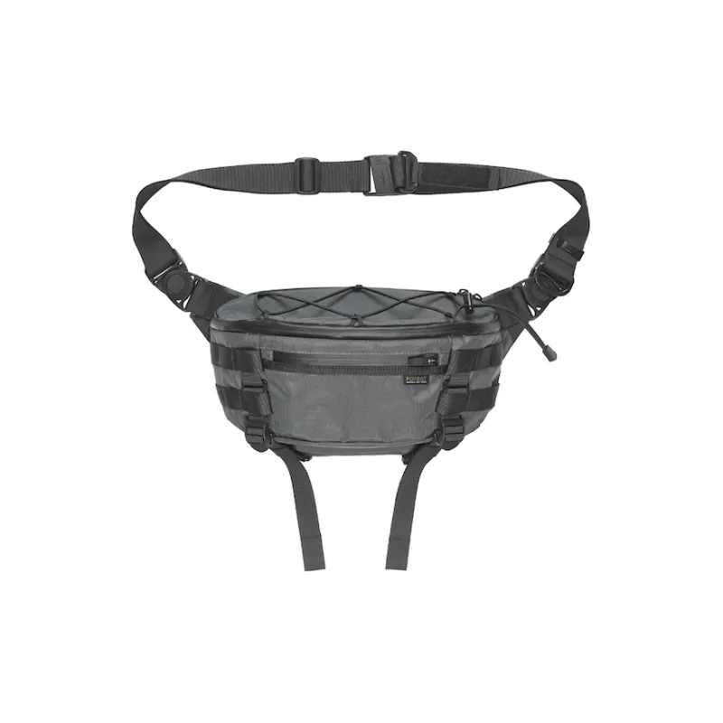 FOXBAT DYNAMICS Nylon Sling Bag Men's Monsoon Gray XCPA Edition-0