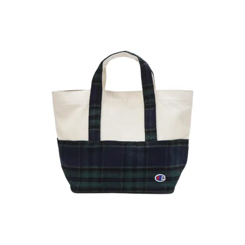 Champion Cotton Canvas Bag Tote Bag Shopping Bag Handbag Small Size Women's Green
