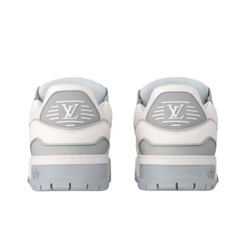 LOUIS VUITTON Trainer Maxi Little Jigglypuff Low Top Skateboard Shoes Unisex White Gray-4