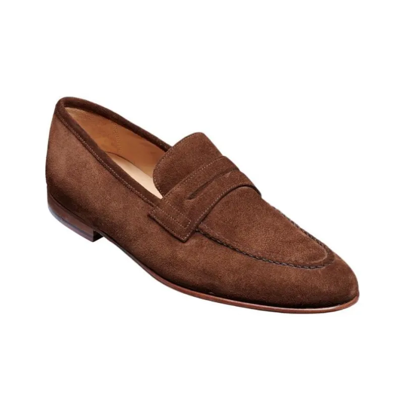BARKER Ledley Loafers Men's Dark Brown-2
