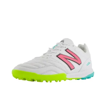 New Balance 442 Pro Tf V2 White Hi Lite Neon Pink