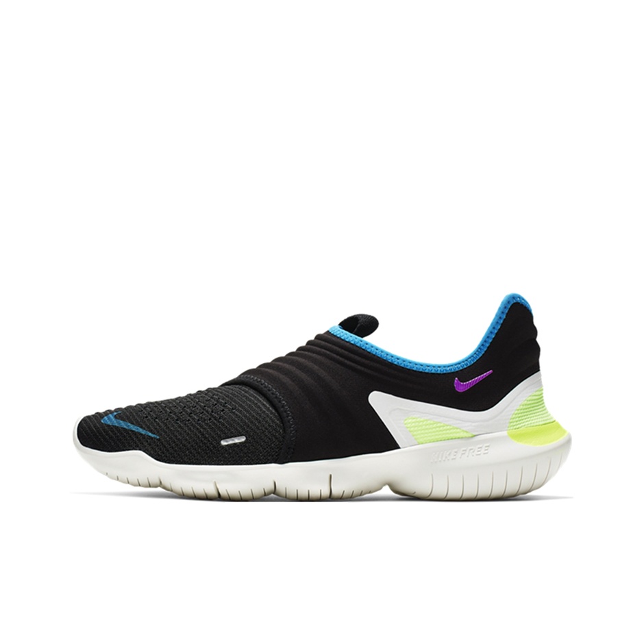 Nike free flyknit 3.0 mens black on sale