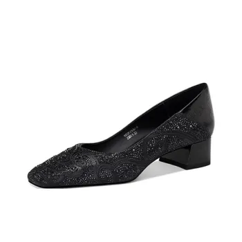 JESSICA SOPHIA High Heels Casual Single Shoes 3cm Women's Black