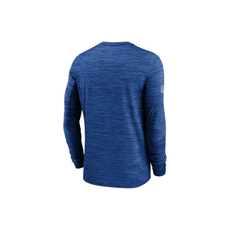 Nike Indianapolis Colts Sideline Velocity Men's Nike Dri FIT Nfl Long Sleeve T Shirt-1