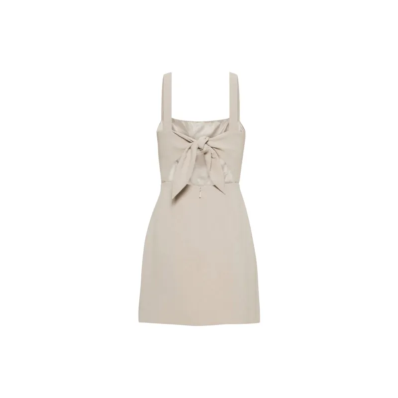 ARITZIA Wilfred Aperature Tie-Back Dress Slip Dresses Women's Cairo/Cairo Color-1