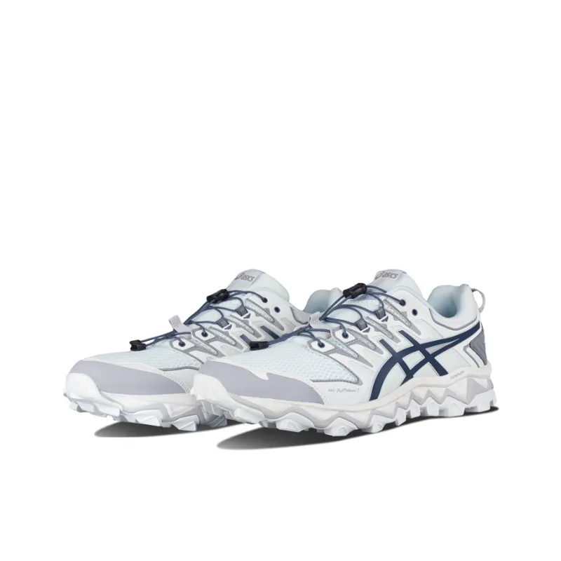 CHEMIST CREATIONS x Asics GEL FujiTrabuco 7 Cushioned Slip Resistant Low Top Running Shoes Men's White Special Shoe Box-1