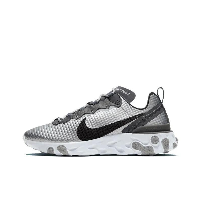 Nike React Element 55 Quilted Grid White-0