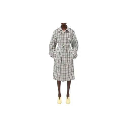 Bottega Veneta Trench Coats Women's Multicolor