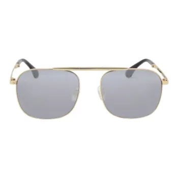 KESSLER Acetate Titanium Aviator Sunglasses Unisex Gold
