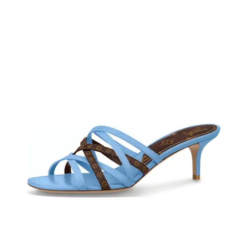 LOUIS VUITTON Revival Slide Slippers Women's Gaga