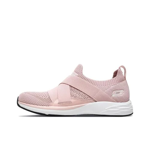 Skechers Bob's Clique Anti-Slip And Wear-Resistant Breathable Low-Top Sports Casual Shoes Women's Pink