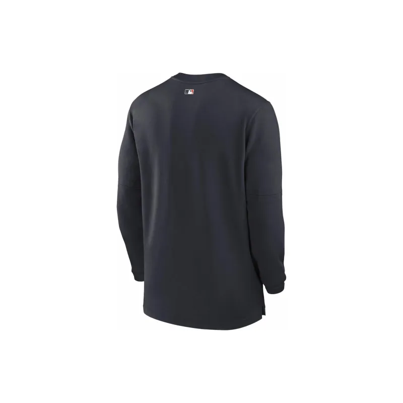 Nike Detroit Tigers Authentic Collection Game Time Men's Nike Dri-FIT Mlb 1/2-Zip Long-Sleeve Top-1