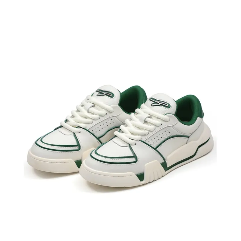 The Last Redemption Spacecourt Stylish Skateboarding Shoes Men's Green-3